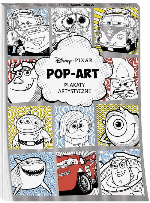 Disney Pixar Pop art Plakaty artystyczne (PDG-1)