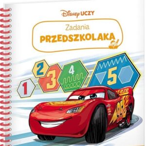 Disney uczy Auta 3 Zadania przedszkolaka. USKF-2