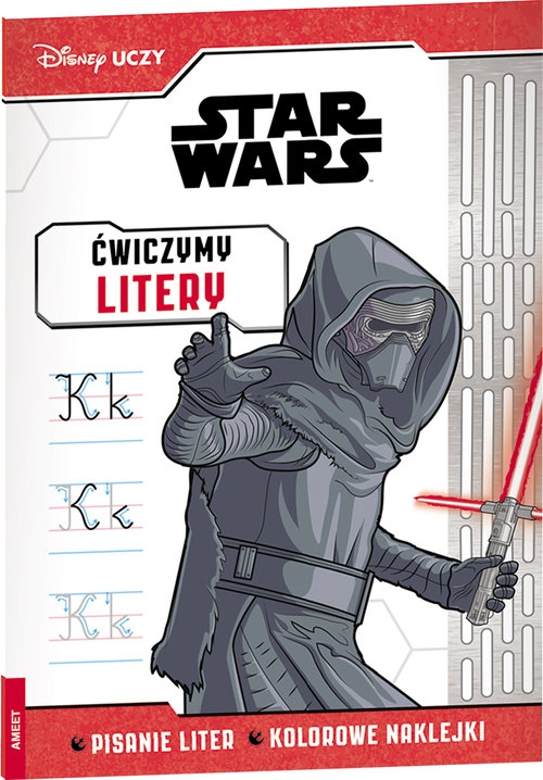 Disney Uczy STAR WARS Ćwiczymy Litery. UDE-13