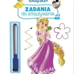 Disney uczy. Zadania do zmazywania. Księżniczki