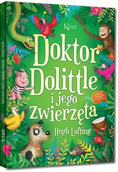 Doktor Dolittle i jego zwierzęta. wydanie ilustrowane, oprawa twarda