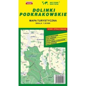 Dolinki podkrakowskie mapa turystyczna 1:30 000