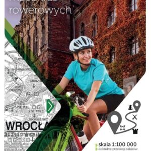 Dolny Śląsk Wrocław i okolice-południe. mapa tras rowerowych