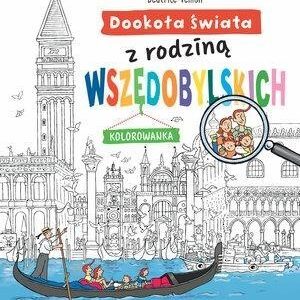 Dookoła świata z rodz. Wszędobylskich. Kolorowanka