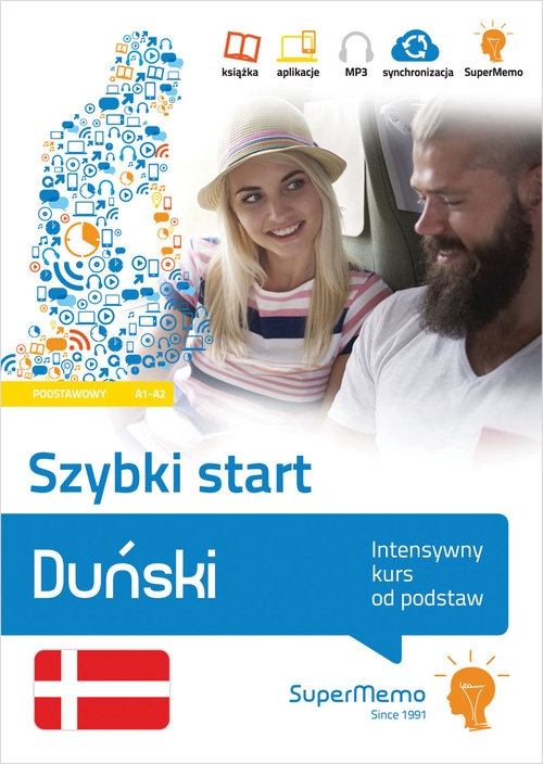 Duński Szybki start Intensywny kurs od podstaw poziom podstawowy A1-A2