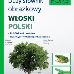 Duży słownik obrazkowy Włoski Polski Pons