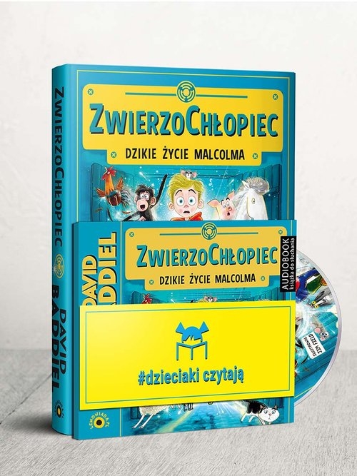 Dzieciaki Czytają: ZwierzoChłopiec + CD. Pakiet