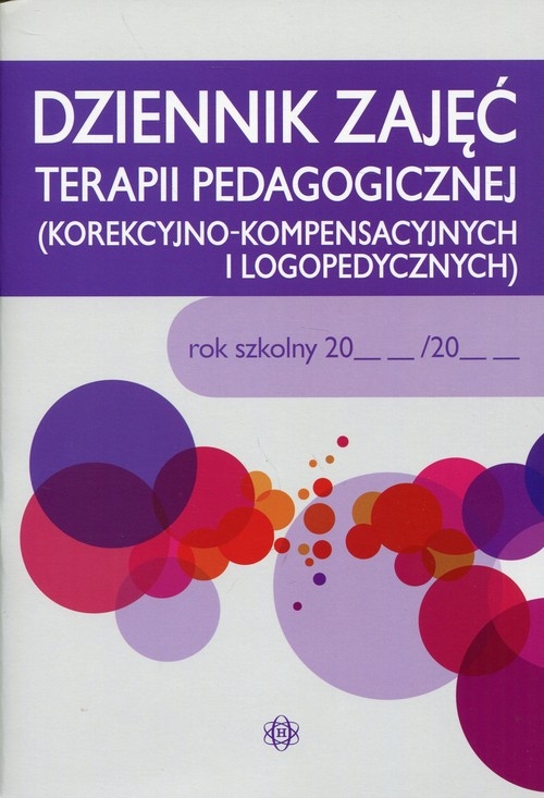 Dziennik zajęć terapii pedagogicznej. korekcyjno - kompensacyjnych i logopedycznych