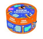 Dzikie zwierzęta. Książka z puzzlami w pudełku (30 elementów)