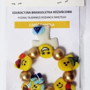 Edukacyjna bransoletka różańcowa - część światła