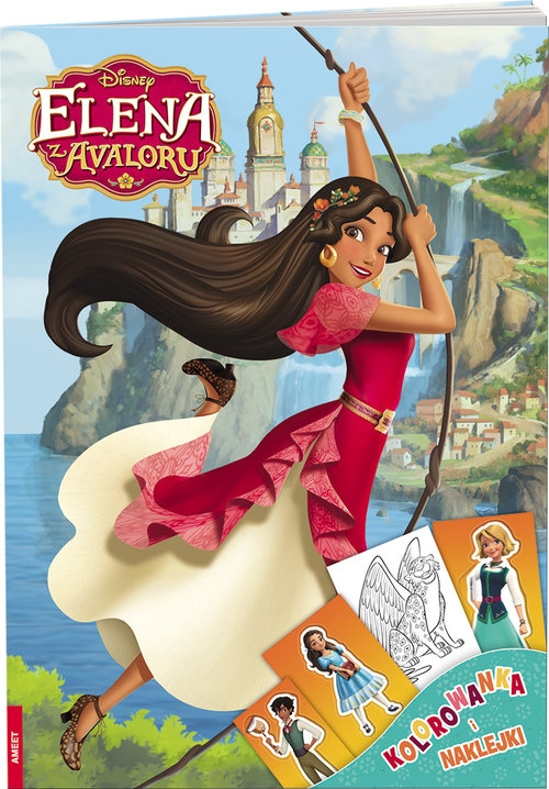 Elena z Avaloru Kolorowanka i naklejki. DPN-30
