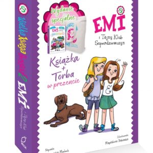 Emi i Tajny Klub Superdziewczyn. Wielka księga przygód. Tom 2 + torba