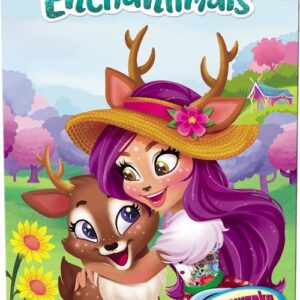 Enchantimals Kolorowanka z naklejkami. NA-150