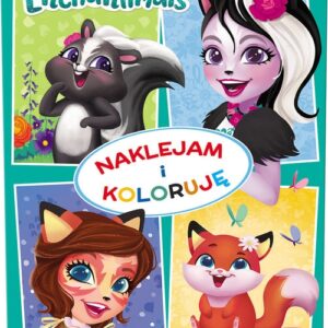 Enchantimals Naklejam i koloruję