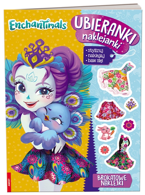Enchantimals Ubieranki naklejanki. SDU-1301