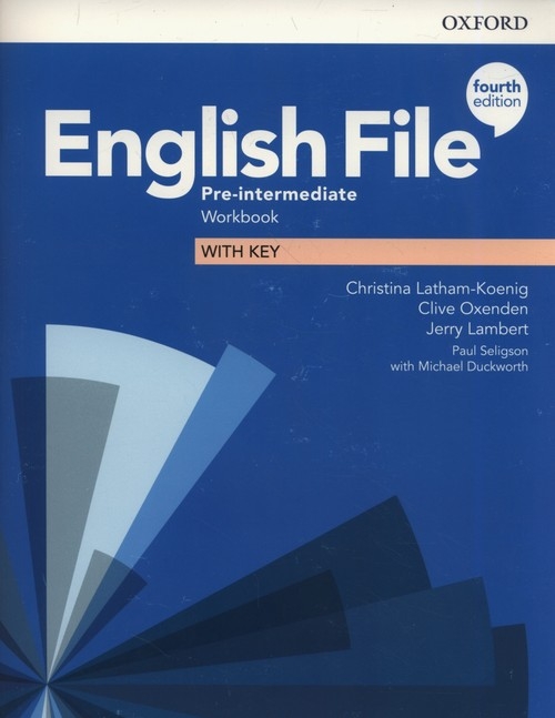 English File 4E Pre-Intermediate WB with Key