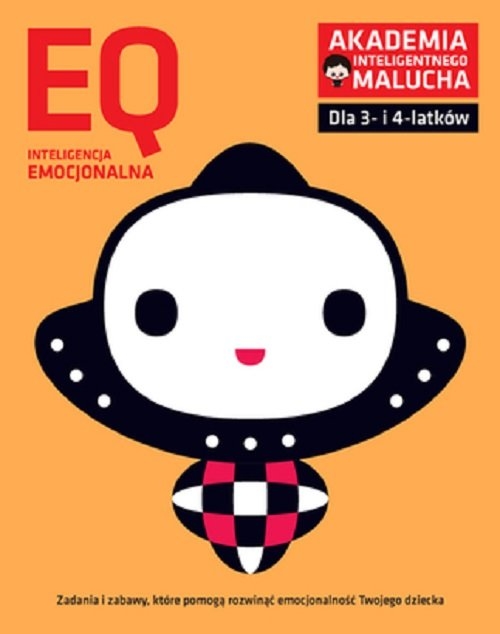 EQ Inteligencja emocjonalna dla 3-4 latków nowe zabawy z poradami psychologa. Książka z naklejkami.
