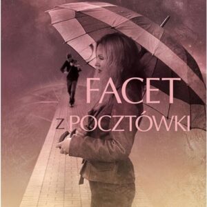 Facet z pocztówki
