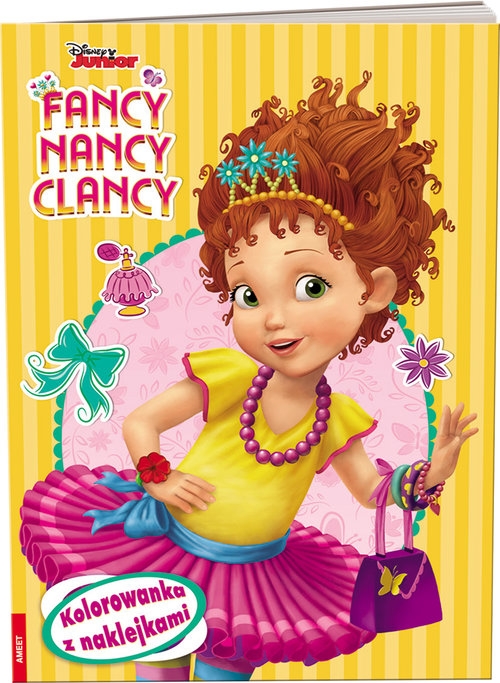 Fancy Nancy Clancy Kolorowanka z naklej/NA9101. NA-9101