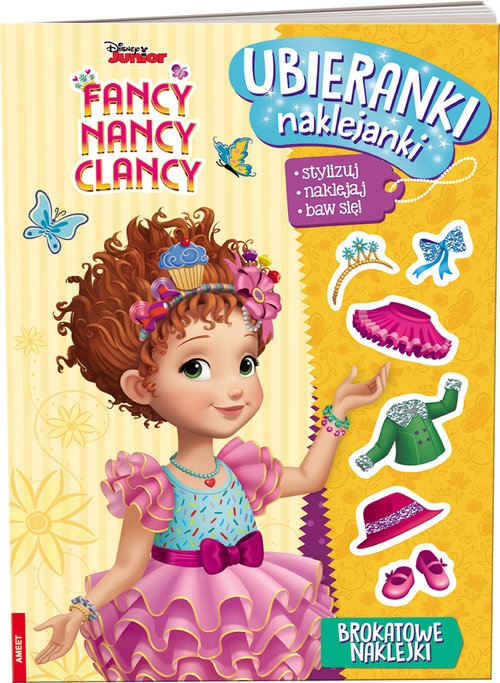 Fancy Nancy Clancy Ubieranki, naklejanki/SDU9102. SDU-9102