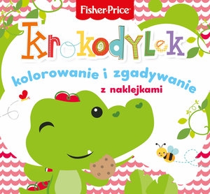 Fisher Price Kolorowanka podłogowa. Krokodylek