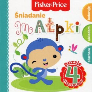 Fisher Price Puzzle Śniadanie małpki