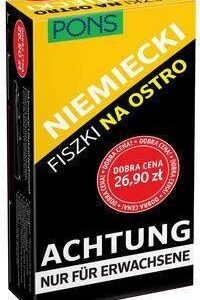 Fiszki na ostro. Niemiecki PONS