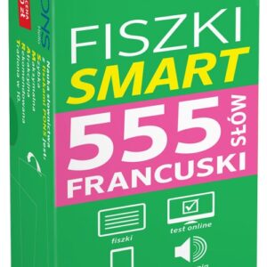 Fiszki Smart 555 słów Francuski