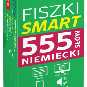 Fiszki Smart 555 słów Niemiecki