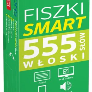 Fiszki Smart 555 słów Włoski