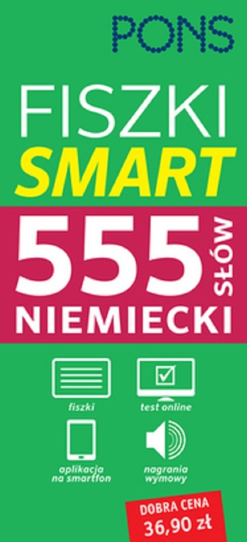 Fiszki SMART PONS 555 słów na co dzień Niemiecki. FISZKI SMART 555 SŁÓW NIEMIECKI W.2