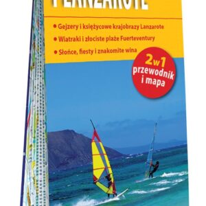 Fuerteventura i Lanzarote laminowany map&guide (2w1: przewodnik i mapa)