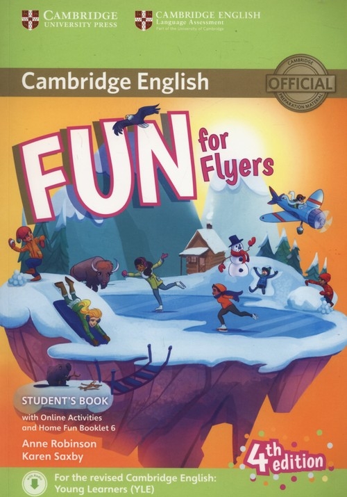 Fun for Flyers Students Book + Online Activities + Audio + Home Fun Booklet 6