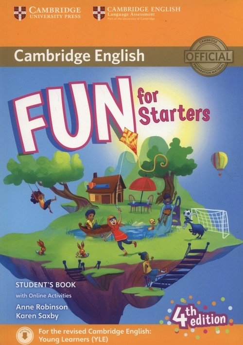 Fun for Starters Students Book + Online Activities