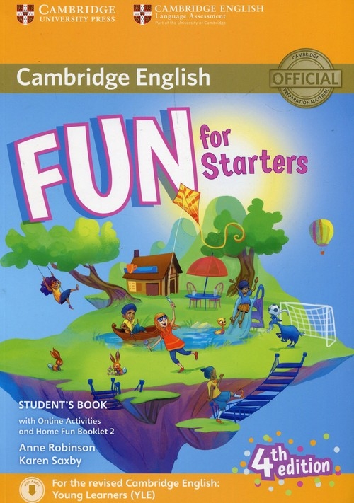 Fun for Starters Students Book with Online Activities with Audio and Home Fun Booklet 2