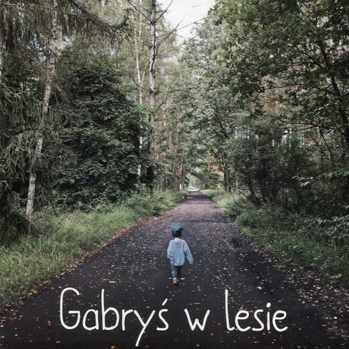 Gabryś w lesie / tekturka