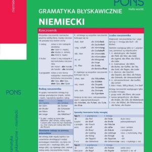 Gramatyka błyskawicznie Niemiecki