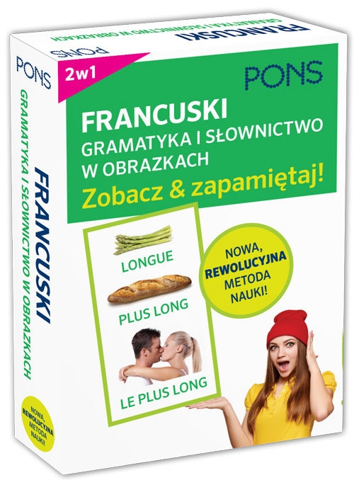 Gramatyka i słownictwo francuskie w obrazkach - zobacz i zapamiętaj!