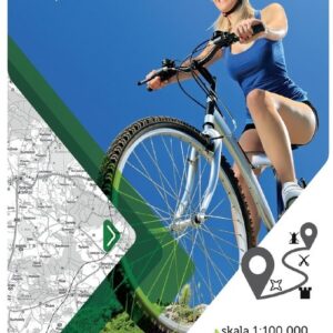 Green Velo mapa rowerowa Województwo warmińsko-mazurskie.część wschodnia