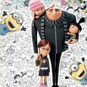 Gru, Dru i minionki. Superkolorowanki