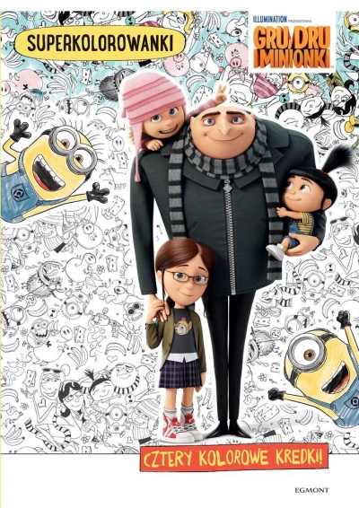 Gru, Dru i minionki. Superkolorowanki