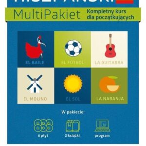 Hiszpański MultiPakiet. Kompletny kurs dla początkujących  . Poziom A1-B1