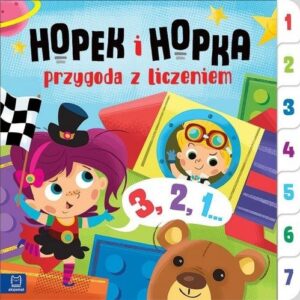 Hopek i Hopka przygoda z liczeniem.. Interaktywna książeczka dla dzieci