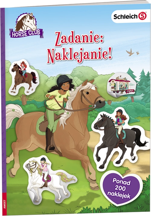 Horse Club Zadanie Naklejanie/. LASS-401