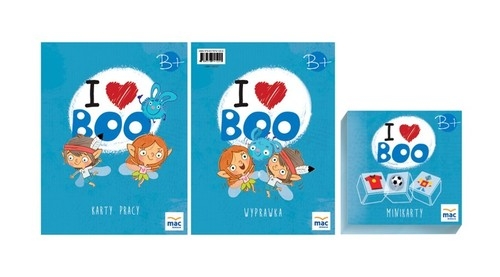 I love Boo Język angielski poziom B+ Pakiet978
