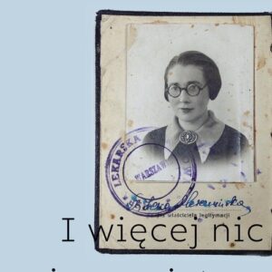 I więcej nic nie pamiętam