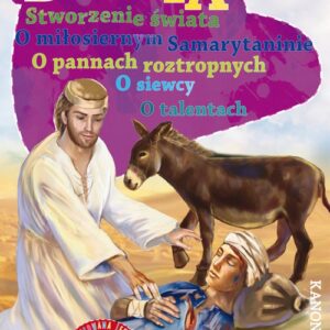 Ilustrowana lektura Biblia przypowieści ewangeliczne (o siewcy, o talentach, o pannach roztropnych)