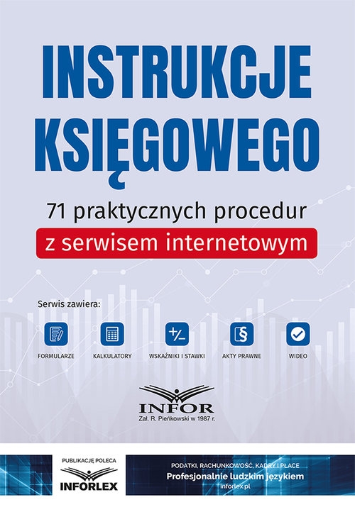 Instrukcje księgowego. 71 praktycznych procedur z serwisem internetowym