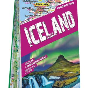 Islandia (Iceland) laminowana mapa samochodowo - turystyczna