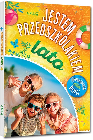 Jestem przedszkolakiem - lato. kolorowe ilustracje, kreda, duża czcionka